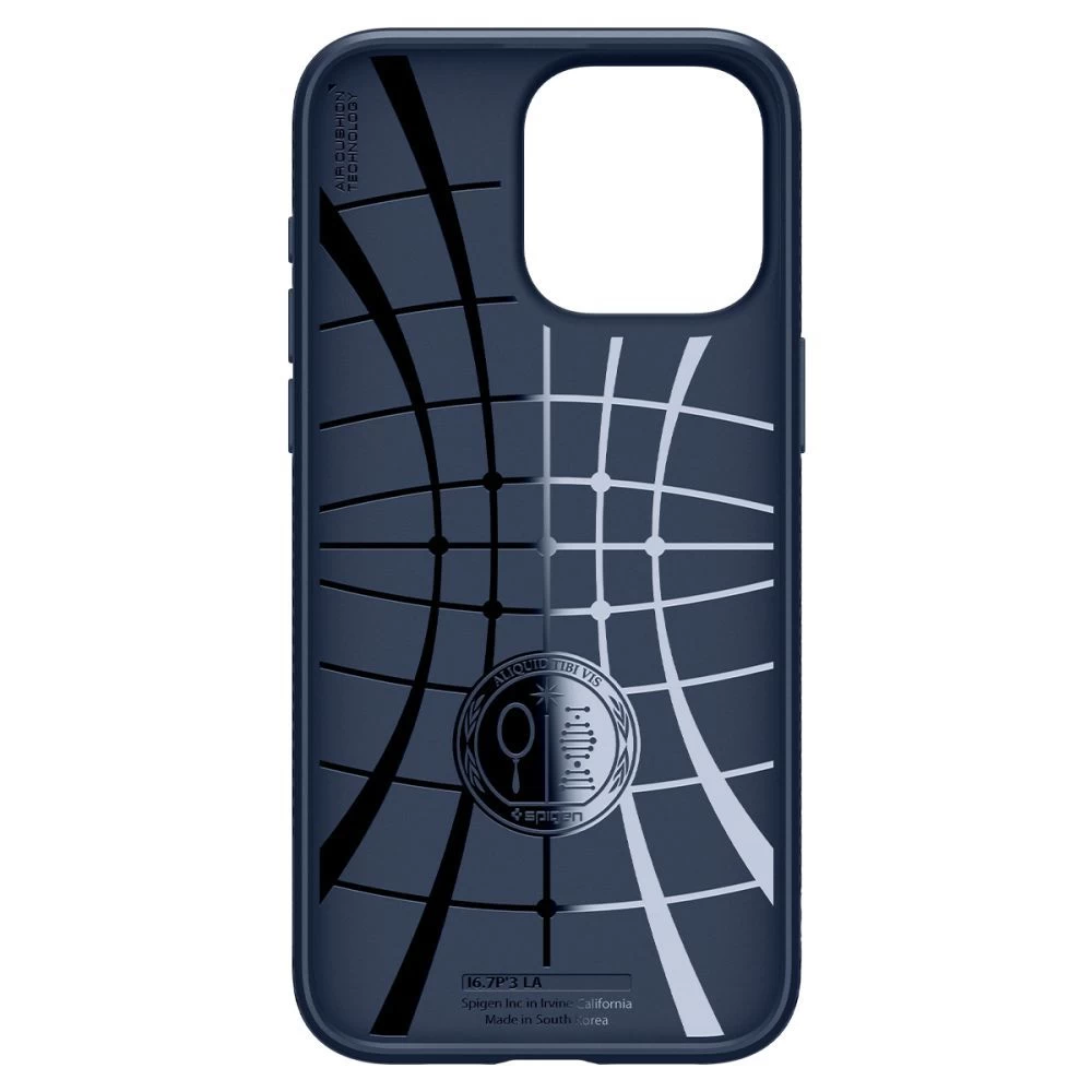 Apple iPhone 15 Pro case blue SPIGEN LIQUID AIR