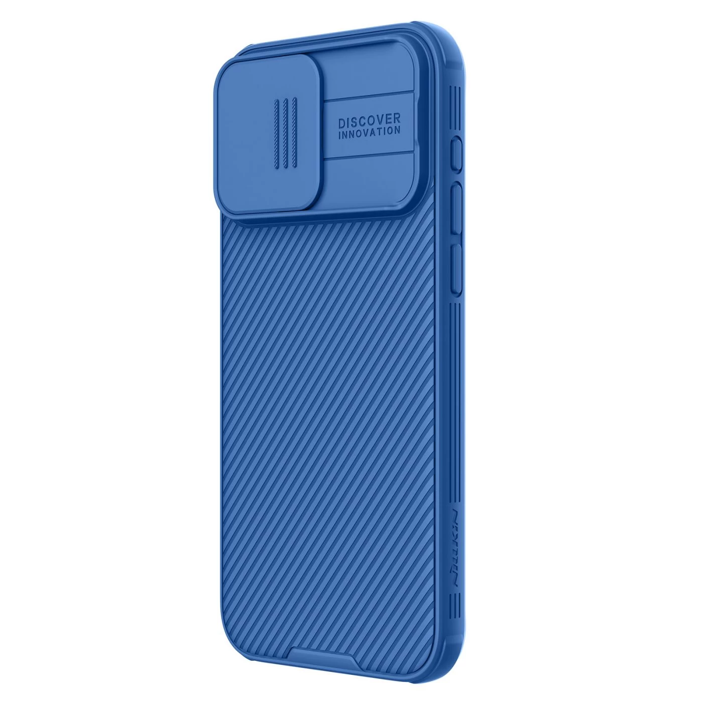 Apple iPhone 15 Pro case blue NILLKIN CAMSHIELD PRO