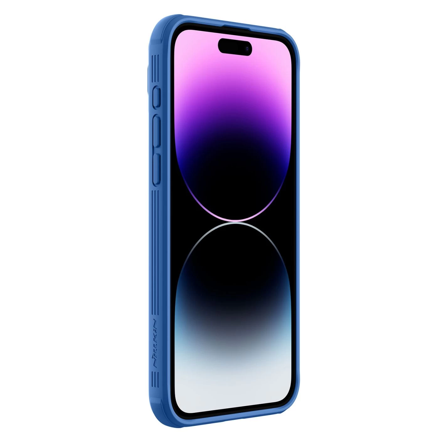 Apple iPhone 15 Pro case blue NILLKIN CAMSHIELD PRO