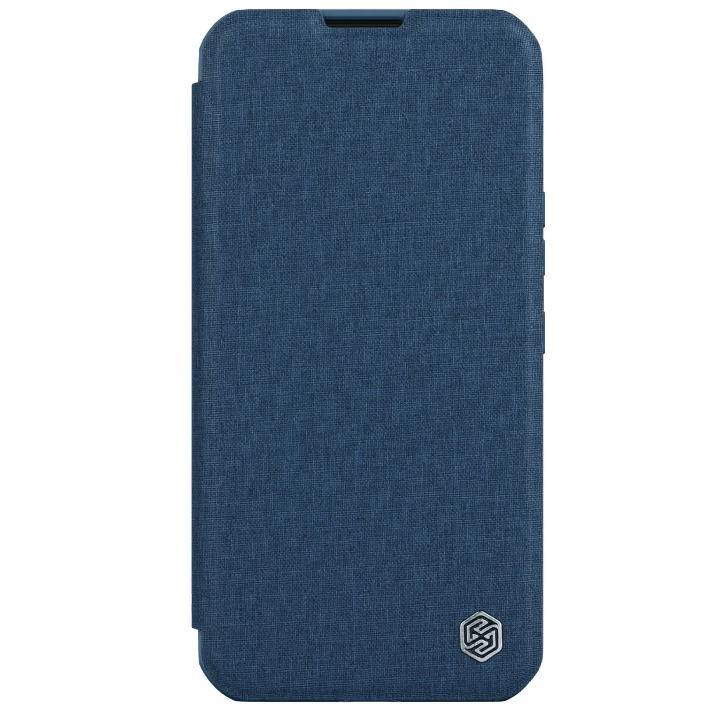 Apple iPhone 15 Pro fodral blå NILLKIN QIN PRO LEATHER (CLOTH VERSION)