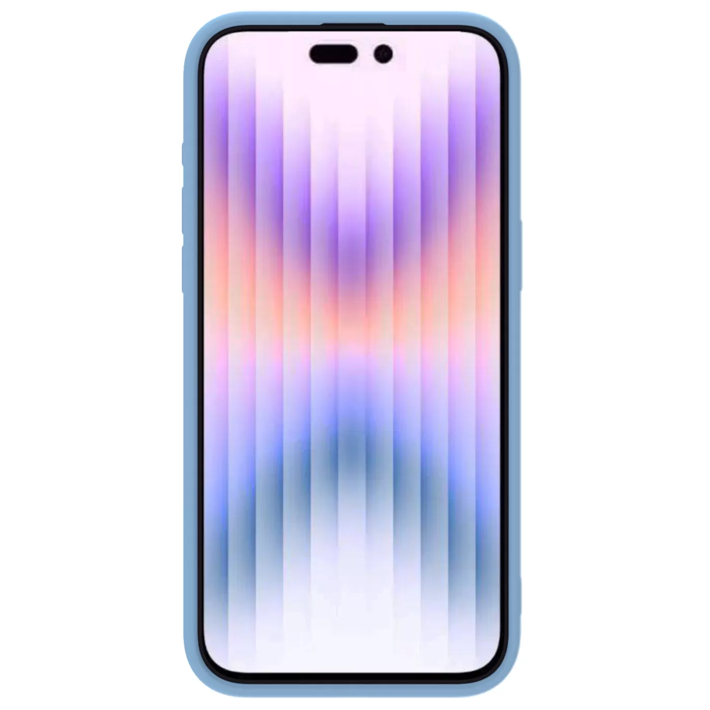 Apple iPhone 15 Pro case blue NILLKIN CAMSHIELD SILKY MAGNETIC SILICON