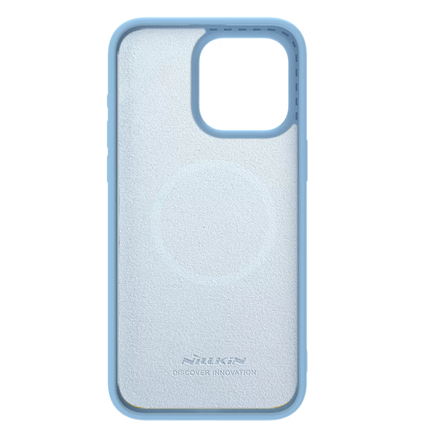 Apple iPhone 15 Pro case blue NILLKIN CAMSHIELD SILKY MAGNETIC SILICON