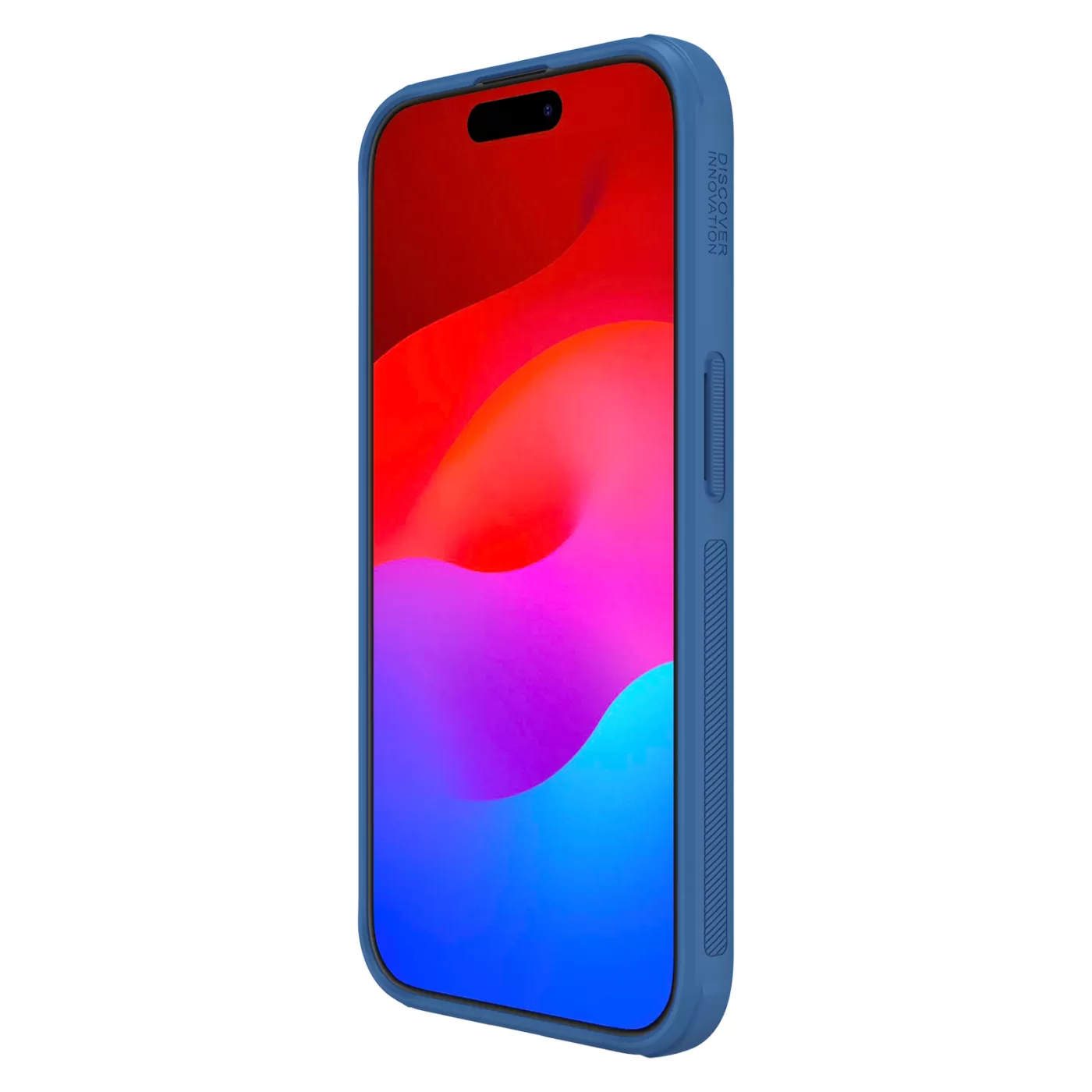 Apple iPhone 15 Pro case blue NILLKIN SUPER FROSTED SHIELD PRO MAGNETIC