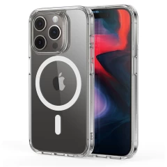 Apple iPhone 15 Pro case transparent ESR CLASSIC HYBRID HALOLOCK MAGSAFE