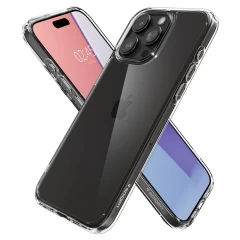 Apple iPhone 15 Pro vāciņš caurspīdīgs SPIGEN ULTRA HYBRID