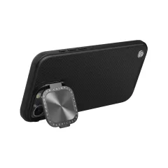 Apple iPhone 15 Pro case black NILLKIN TEXTURED PROP