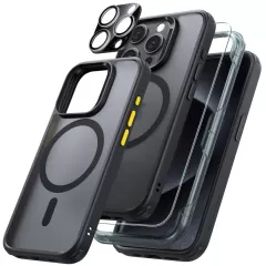 Apple iPhone 15 Pro case black ESR CLASSIC PRO SET HALOLOCK MAGSAFE