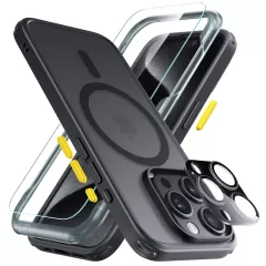 Apple iPhone 15 Pro case black ESR CLASSIC PRO SET HALOLOCK MAGSAFE
