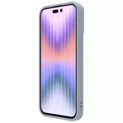 Apple iPhone 15 Pro case gray NILLKIN CAMSHIELD SILKY MAGNETIC SILICON