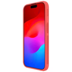 Apple iPhone 15 Pro case red NILLKIN SUPER FROSTED SHIELD PRO