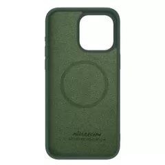 Apple iPhone 15 Pro case green NILLKIN CAMSHIELD SILKY MAGNETIC SILICON