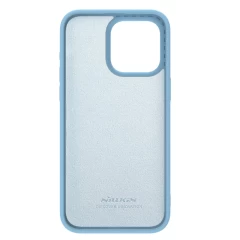 Apple iPhone 15 Pro skal blå NILLKIN CAMSHIELD SILKY SILICON