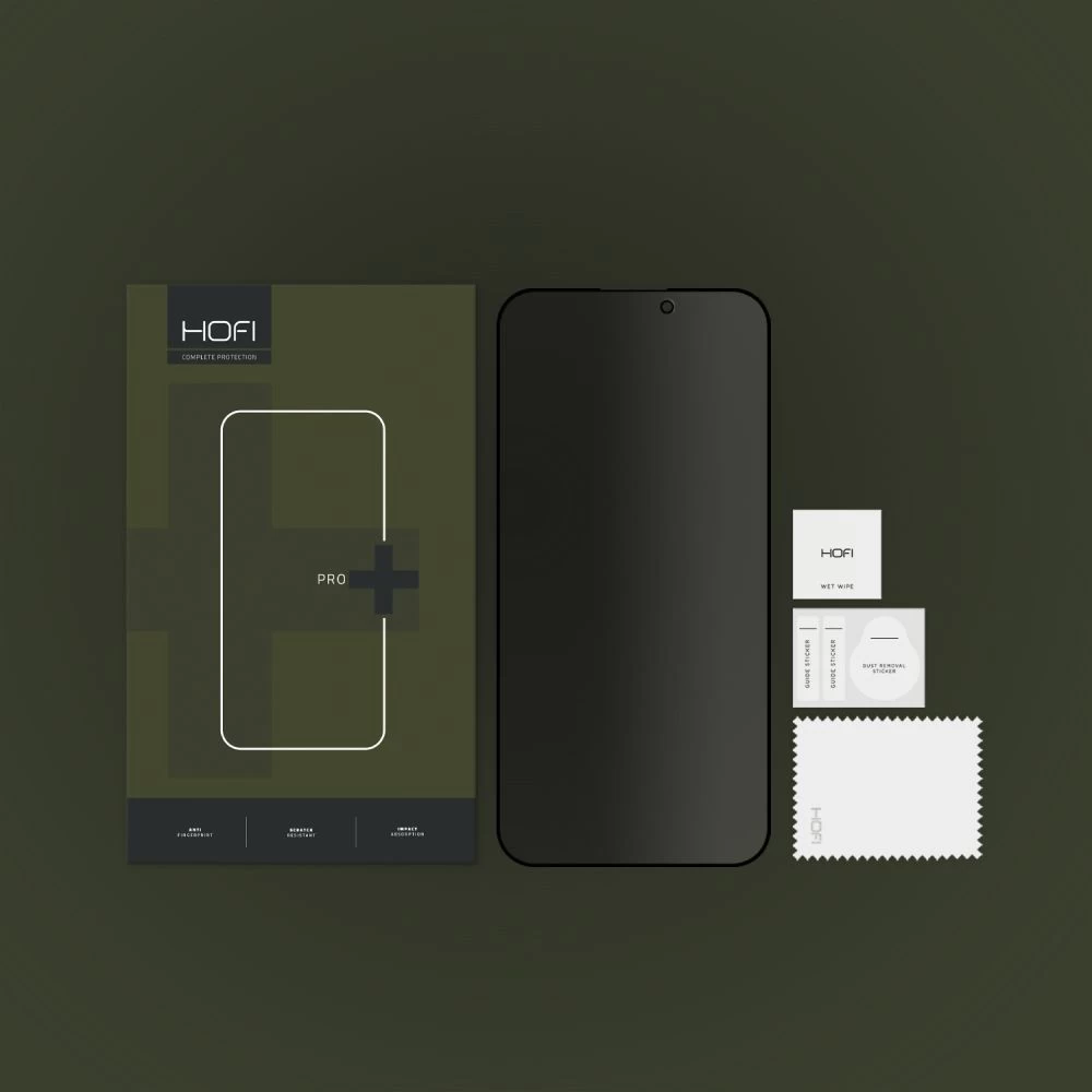 Apple iPhone 15 Pro Max Tempered glass  HOFI ANTI SPY GLASS PRO+ PRIVACY