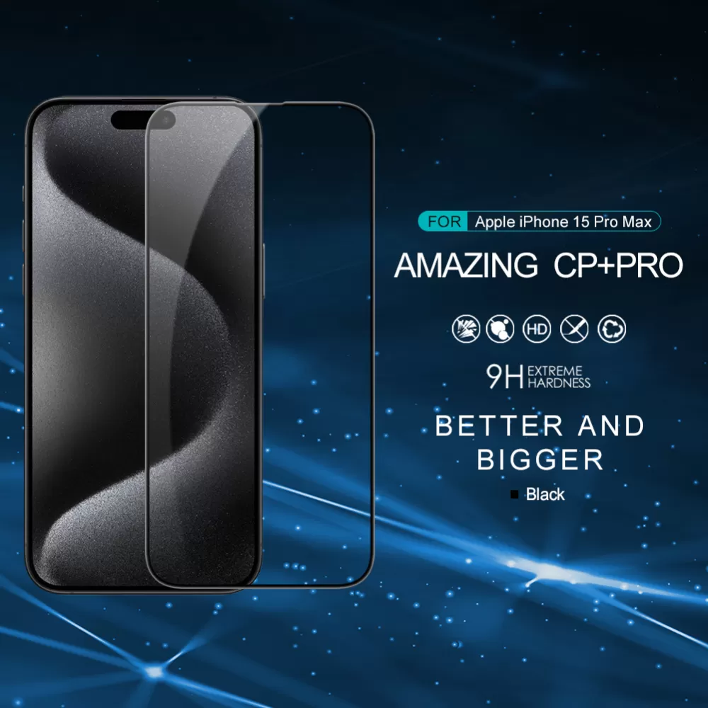 Apple iPhone 15 Pro Max защитное стекло  NILLKIN CP+PRO