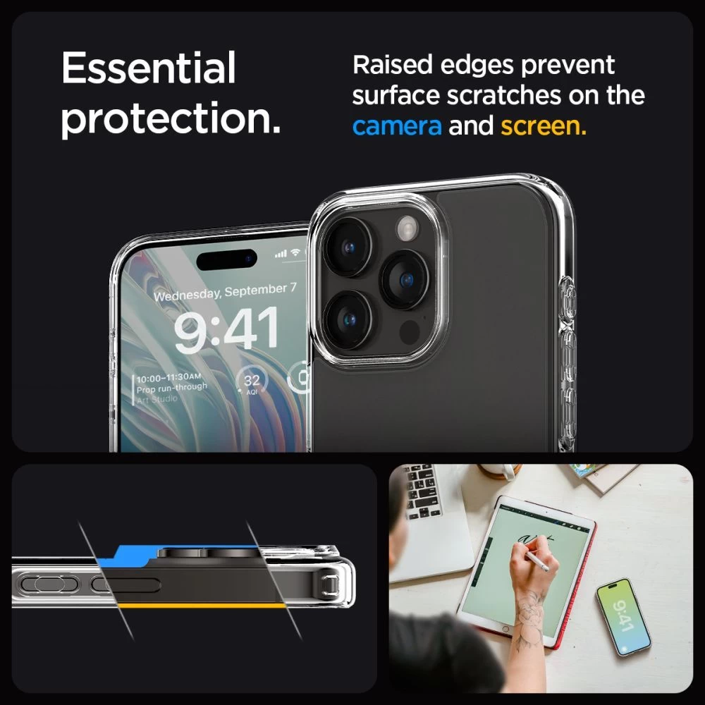 Apple iPhone 15 Pro Max case  SPIGEN ULTRA HYBRID