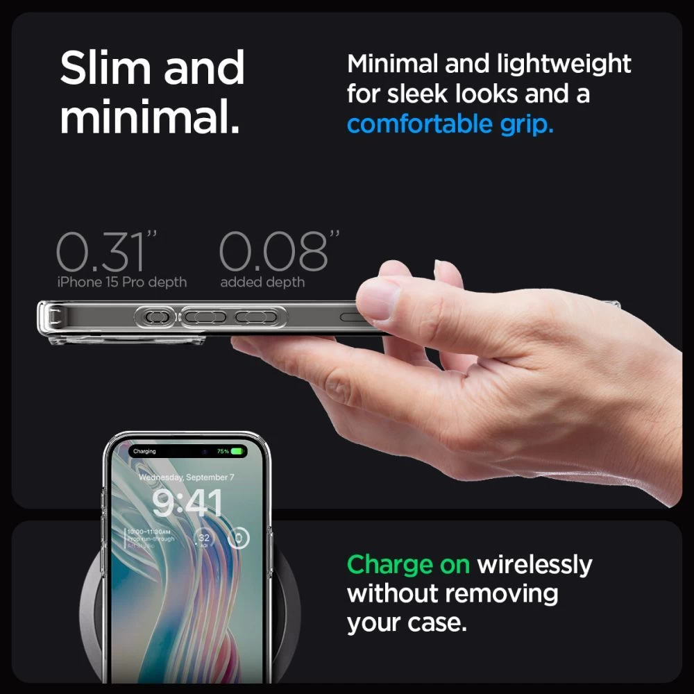 Apple iPhone 15 Pro Max case  SPIGEN ULTRA HYBRID