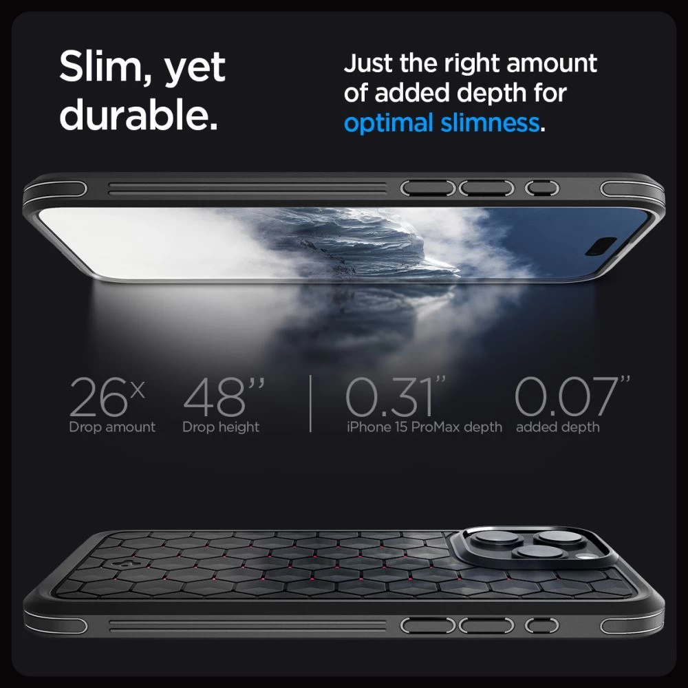 Apple iPhone 15 Pro Max case  SPIGEN CRYO ARMOR