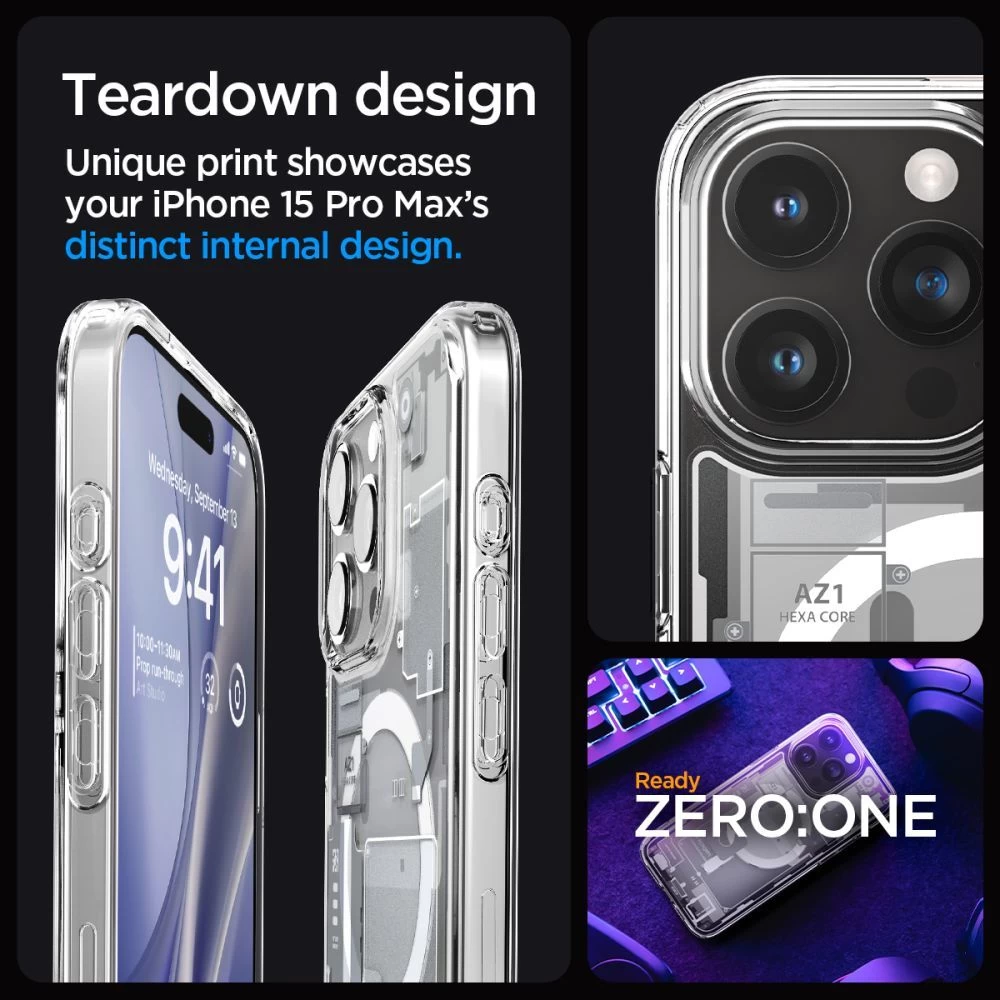 Apple iPhone 15 Pro Max case  SPIGEN ULTRA HYBRID MAG MAGSAFE