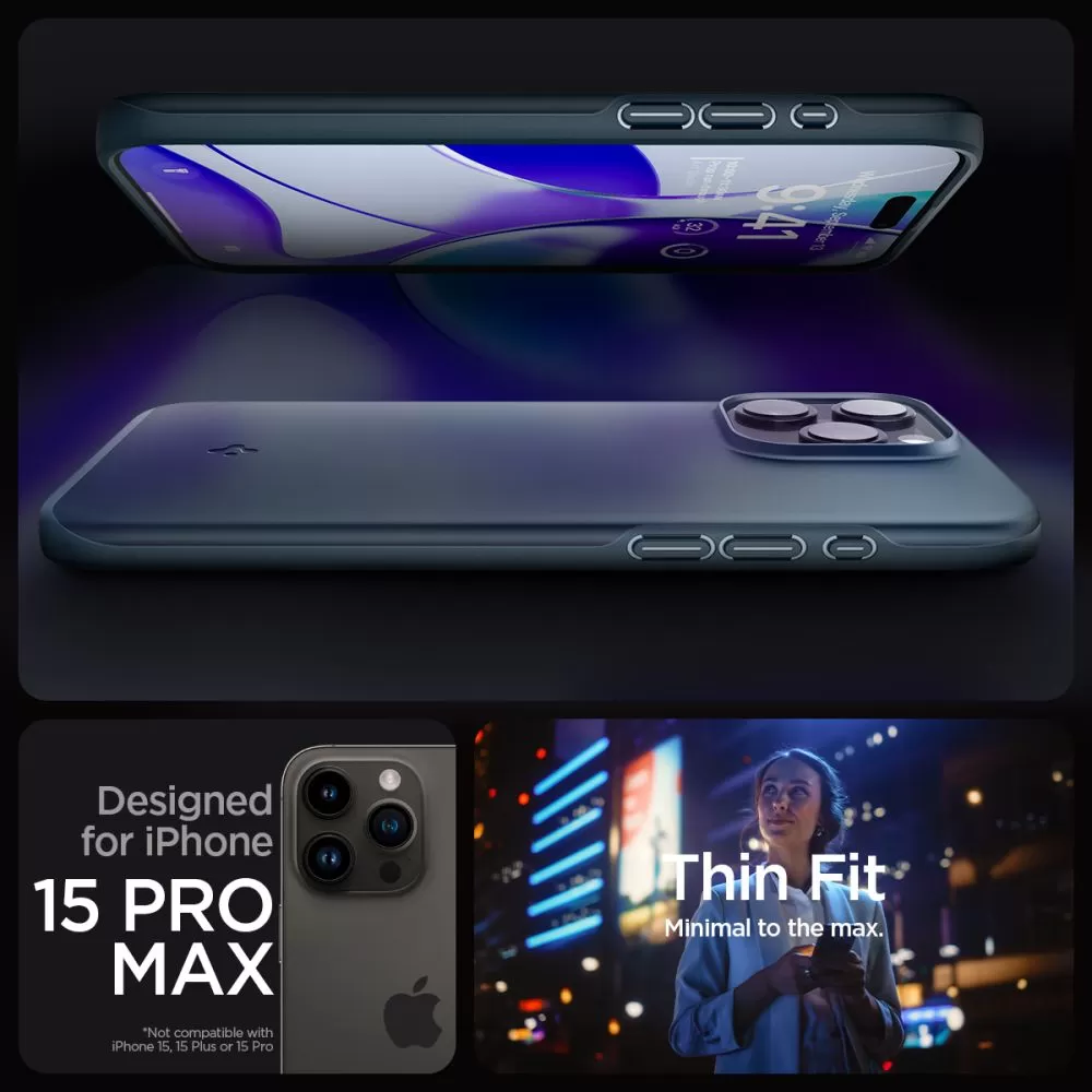 Apple iPhone 15 Pro Max case  SPIGEN THIN FIT