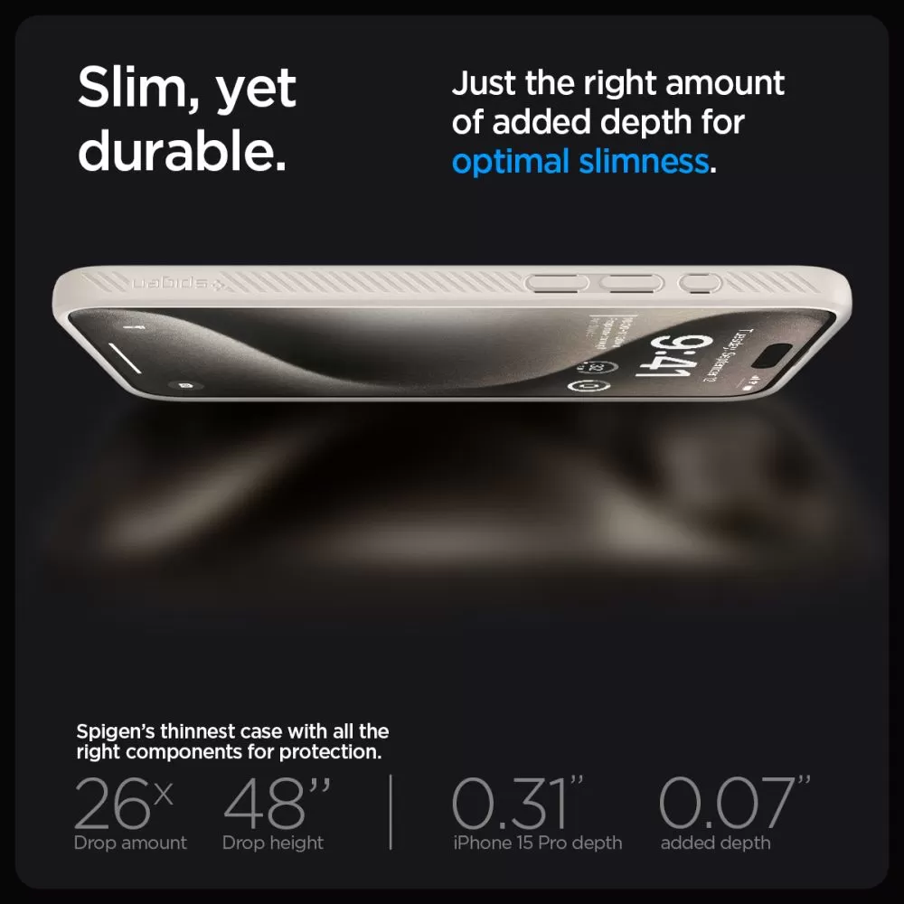 Apple iPhone 15 Pro Max case  SPIGEN LIQUID AIR
