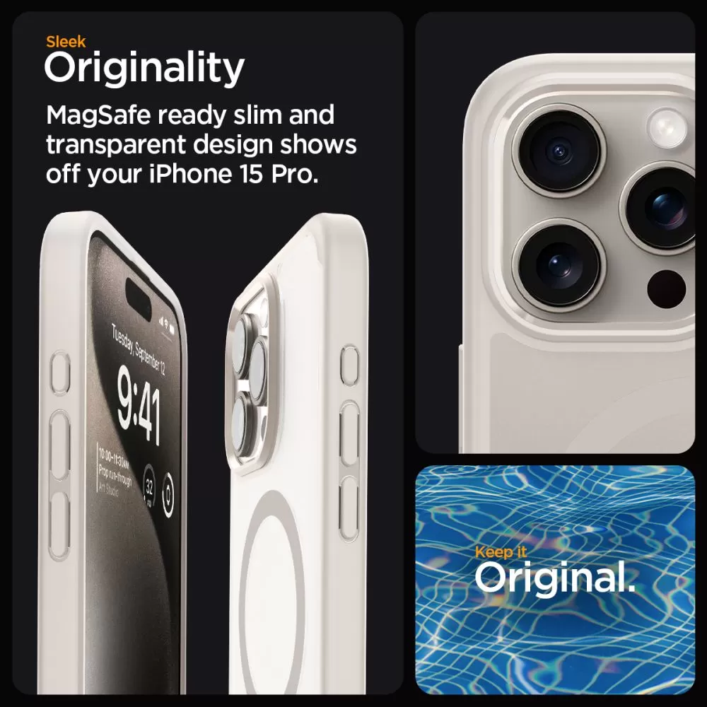 Apple iPhone 15 Pro Max case  SPIGEN ULTRA HYBRID MAG MAGSAFE