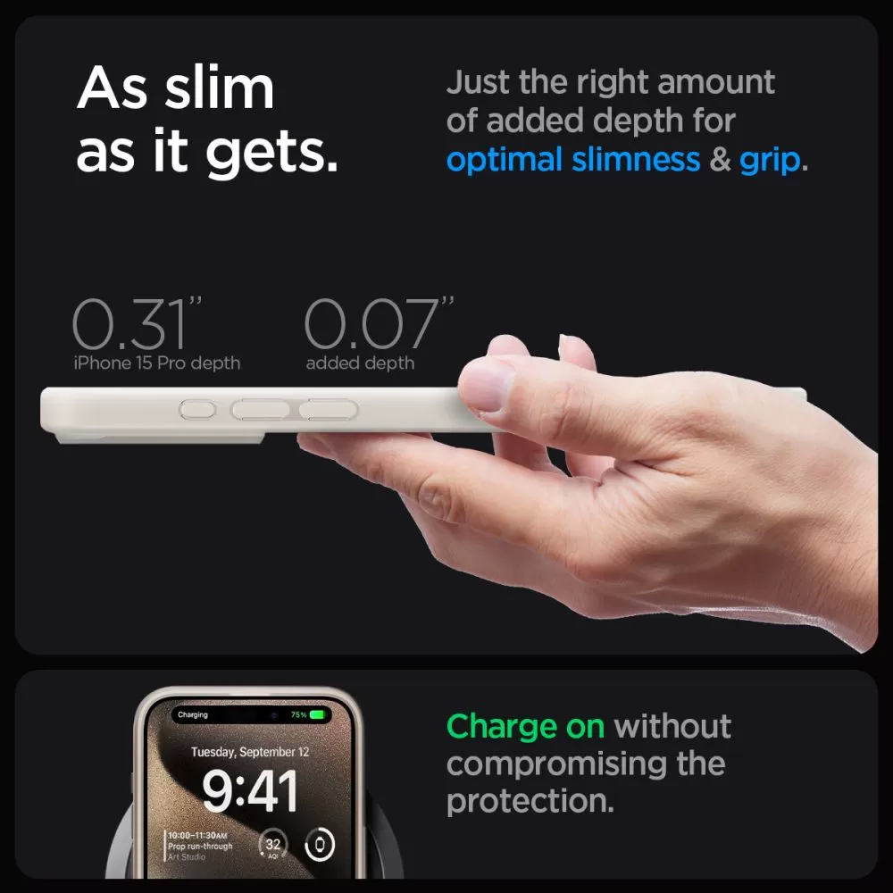 Apple iPhone 15 Pro Max case  SPIGEN ULTRA HYBRID MAG MAGSAFE