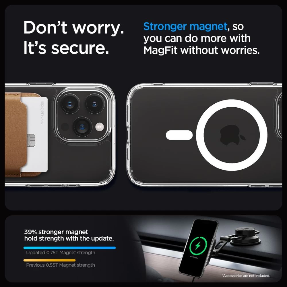 Apple iPhone 15 Pro Max case white SPIGEN ULTRA HYBRID MAG MAGSAFE