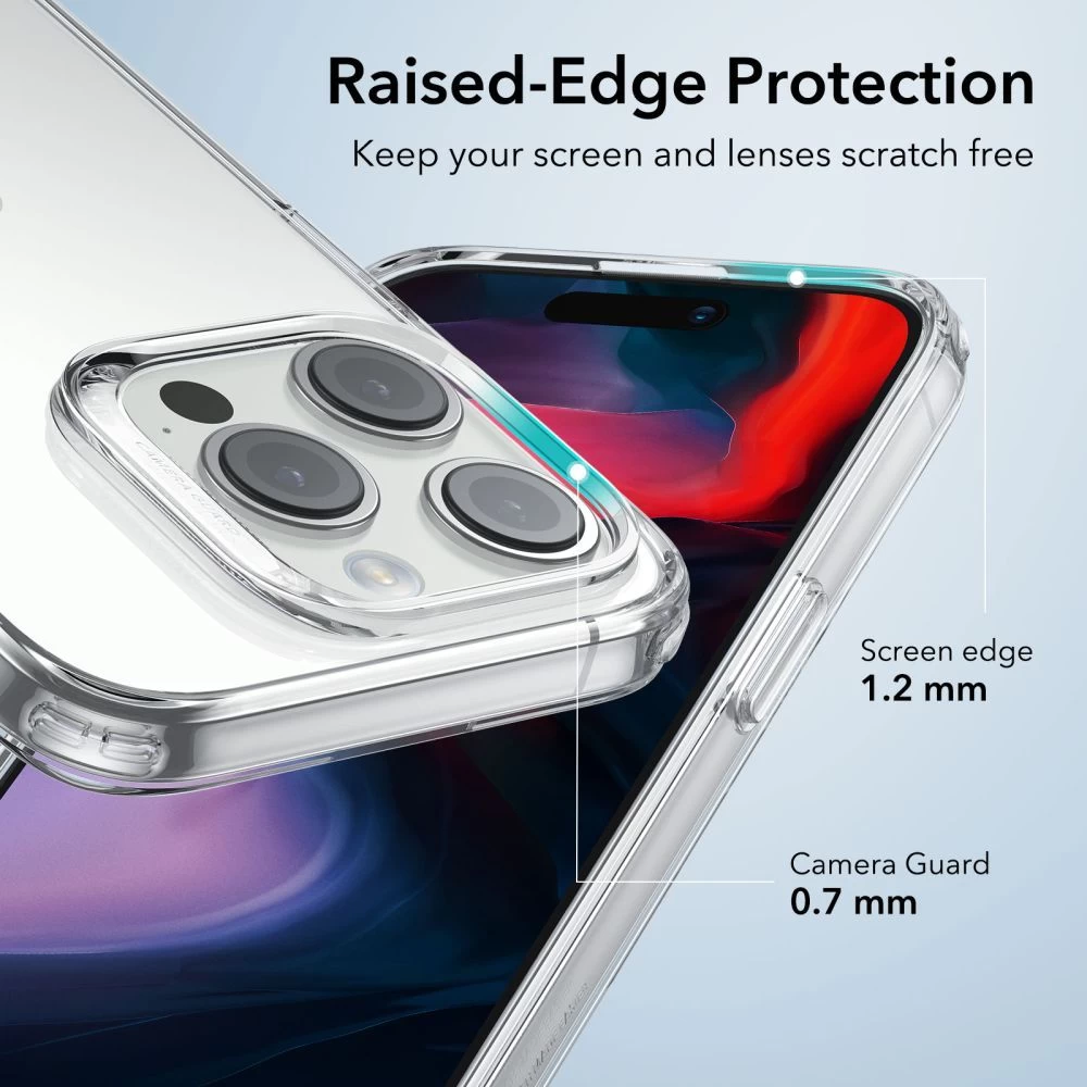 Apple iPhone 15 Pro Max case transparent ESR PROJECT ZERO