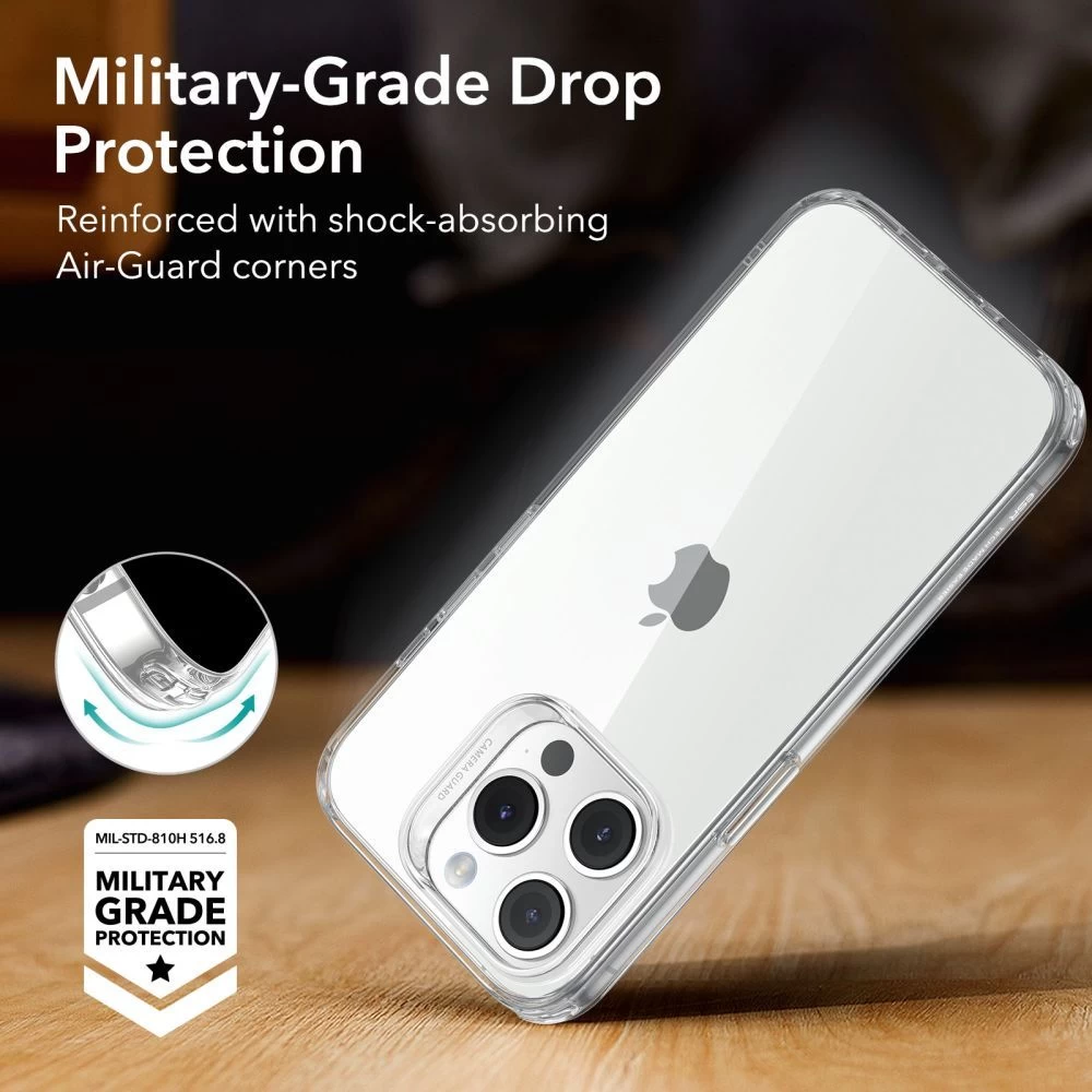 Apple iPhone 15 Pro Max case transparent ESR PROJECT ZERO