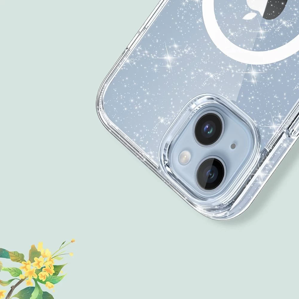 Apple iPhone 15 Pro Max case transparent TECH-PROTECT FLEXAIR HYBRID MAGSAFE