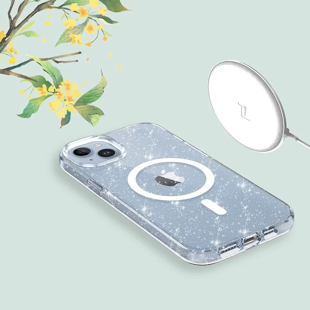 Apple iPhone 15 Pro Max case transparent TECH-PROTECT FLEXAIR HYBRID MAGSAFE