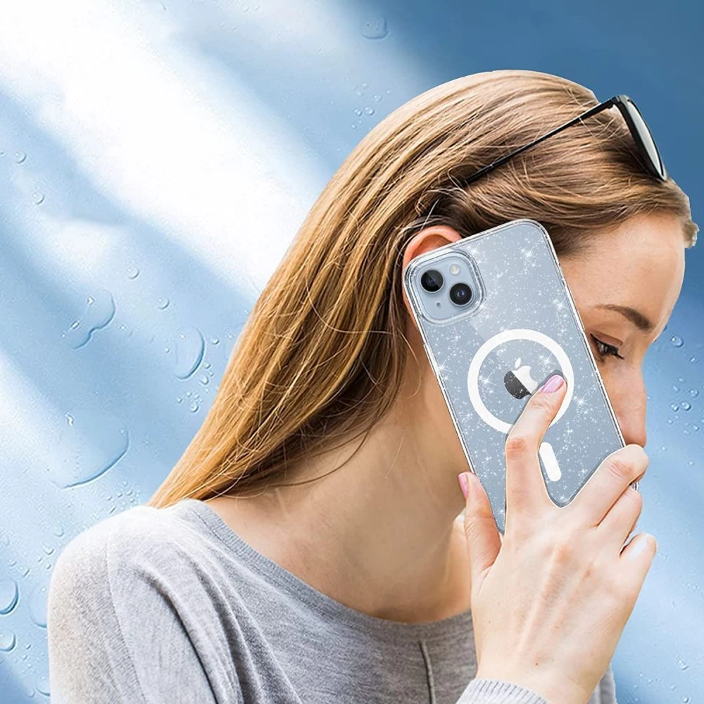 Apple iPhone 15 Pro Max case transparent TECH-PROTECT FLEXAIR HYBRID MAGSAFE