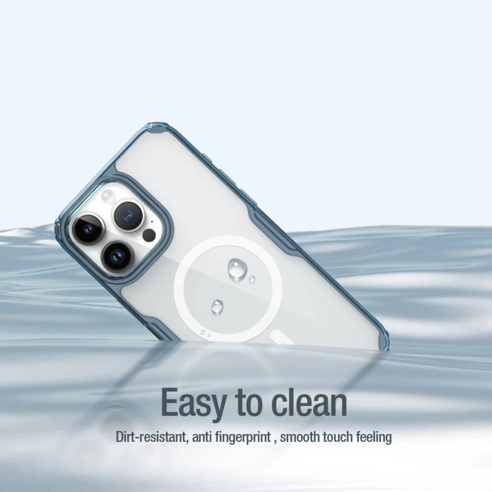 Apple iPhone 15 Pro Max case transparent NILLKIN TPU PRO MAGNETIC
