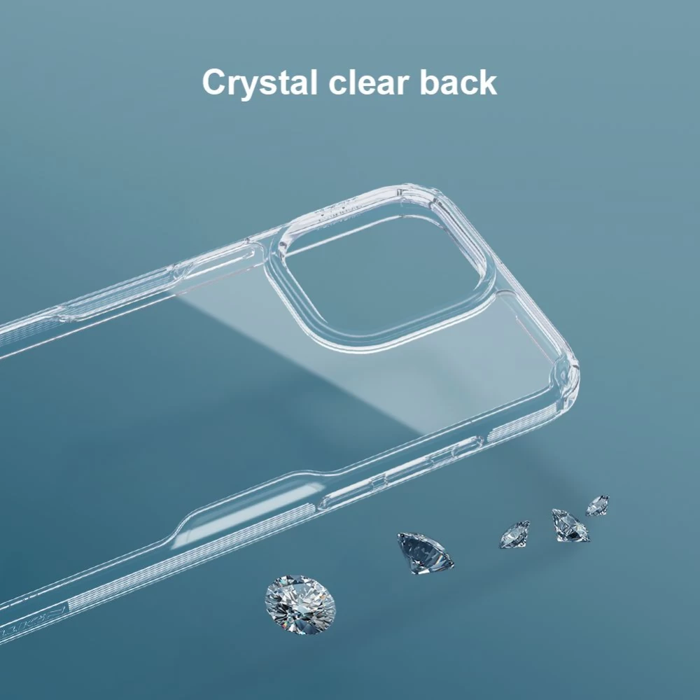 Apple iPhone 15 Pro Max case transparent NILLKIN TPU PRO
