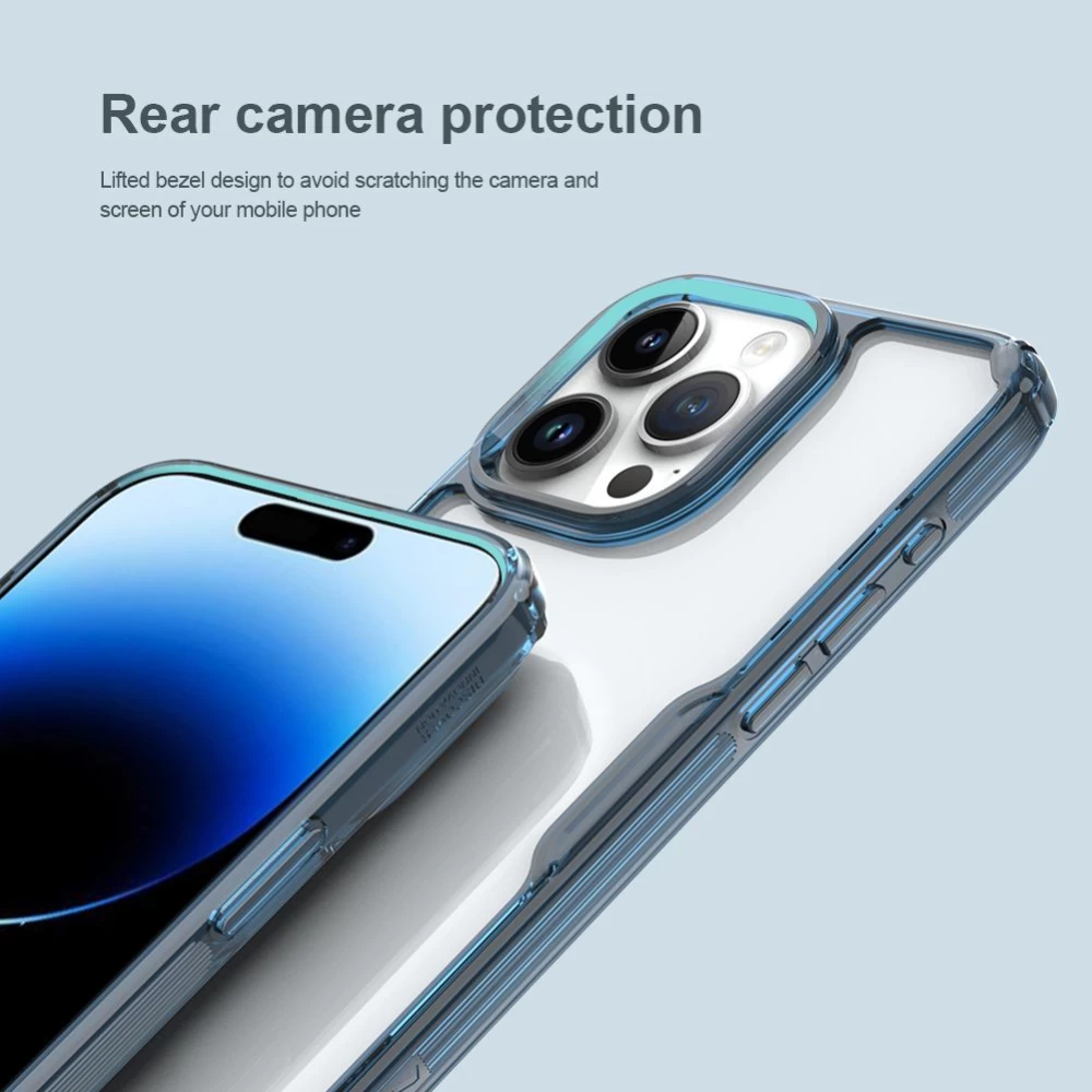 Apple iPhone 15 Pro Max case transparent NILLKIN TPU PRO
