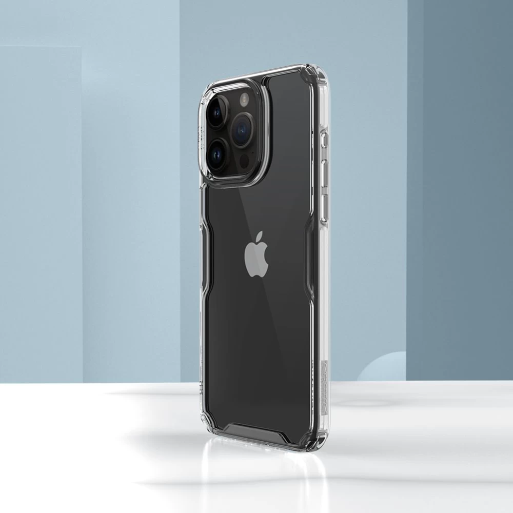 Apple iPhone 15 Pro Max case transparent NILLKIN TPU PRO