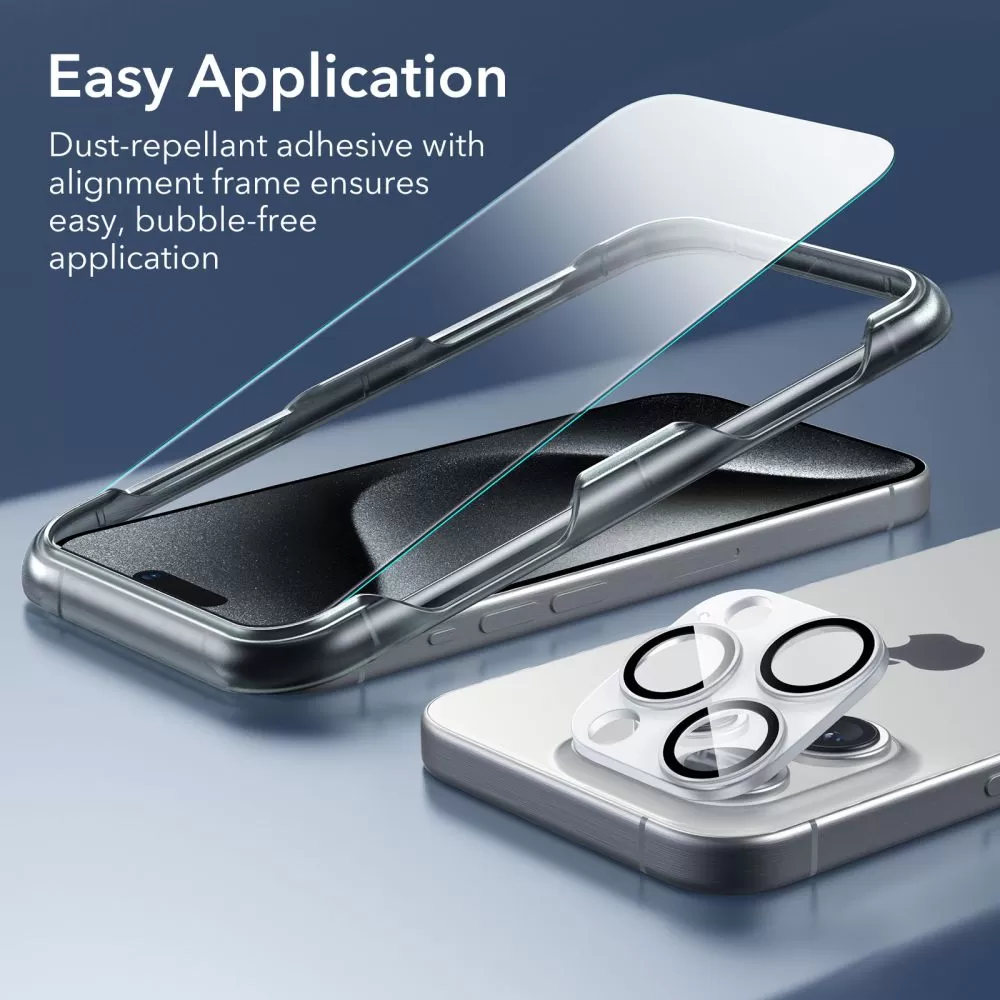 Apple iPhone 15 Pro Max case transparent ESR CLASSIC PRO SET HALOLOCK MAGSAFE