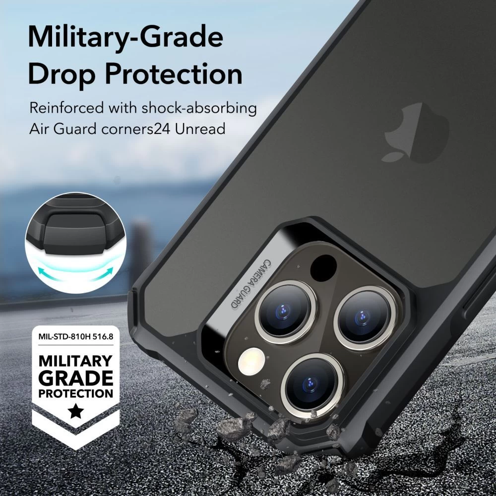 Apple iPhone 15 Pro Max case black ESR AIR ARMOR
