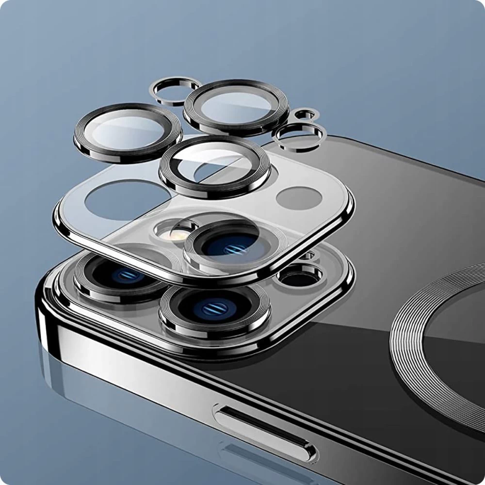 Apple iPhone 15 Pro Max vāciņš melns TECH-PROTECT MAGSHINE MAGSAFE