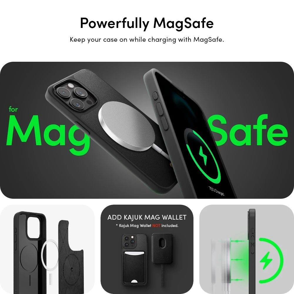 Apple iPhone 15 Pro Max case black SPIGEN CYRILL KAJUK MAG MAGSAFE