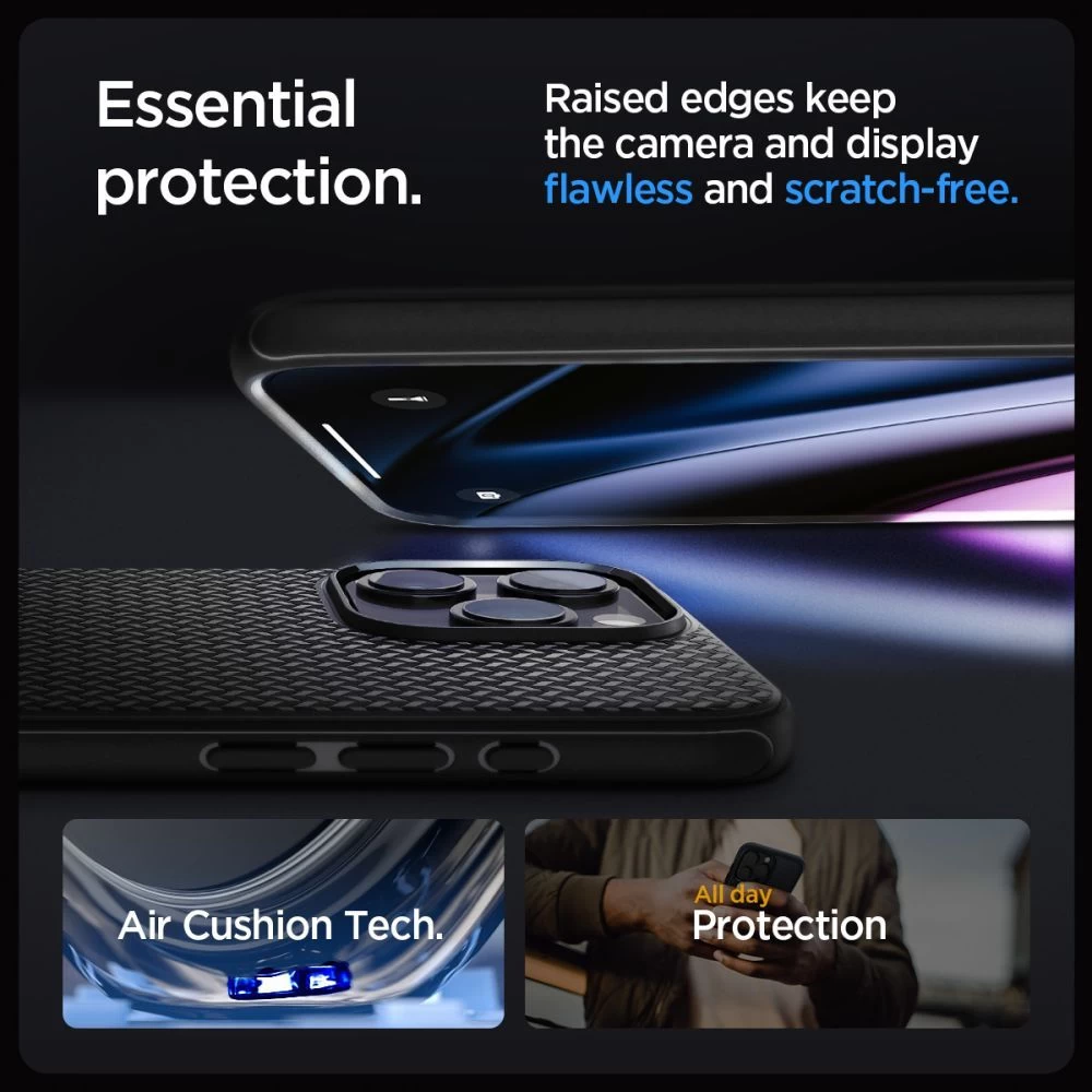 Apple iPhone 15 Pro Max case black SPIGEN MAG ARMOR MAGSAFE