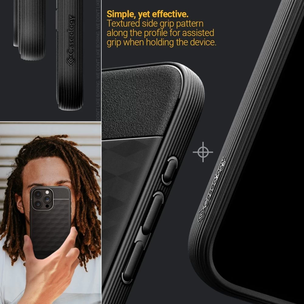 Apple iPhone 15 Pro Max case black CASEOLOGY PARALLAX MAG MAGSAFE