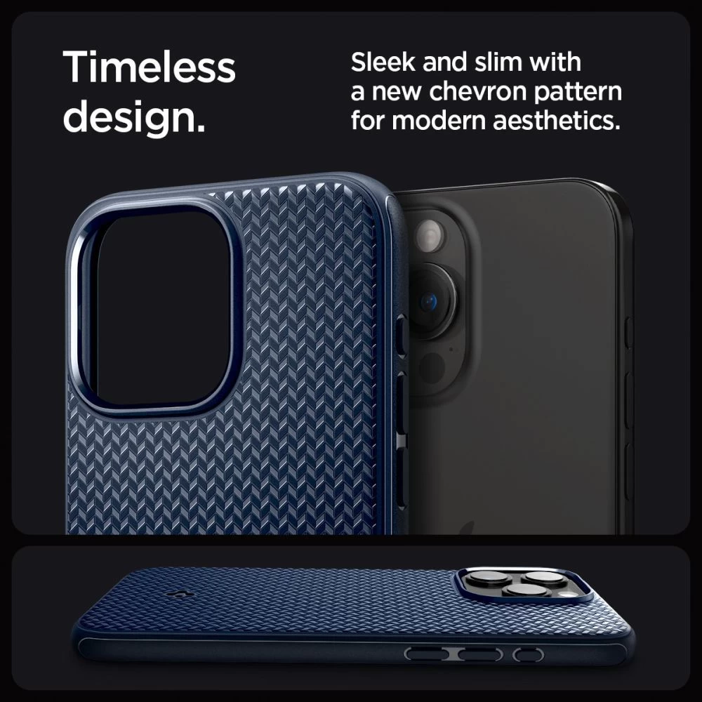 Apple iPhone 15 Pro Max case blue SPIGEN MAG ARMOR MAGSAFE