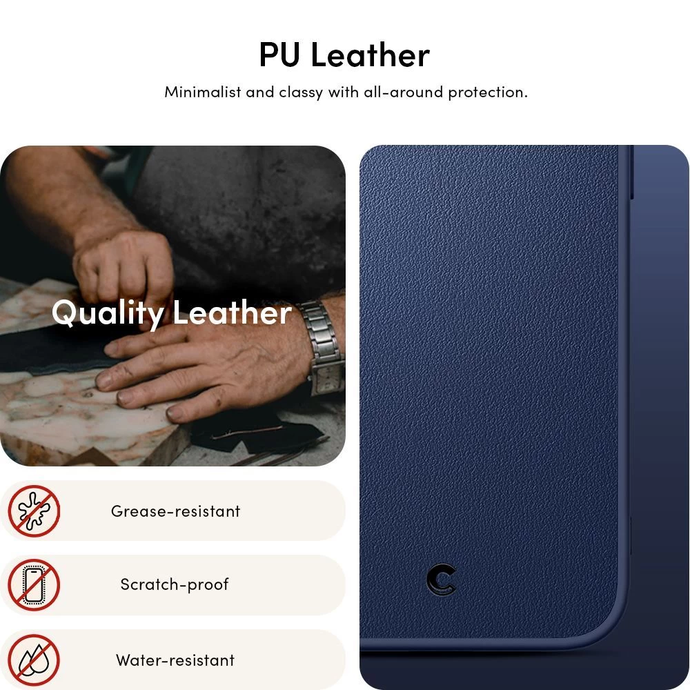 Apple iPhone 15 Pro Max case blue SPIGEN CYRILL KAJUK MAG MAGSAFE