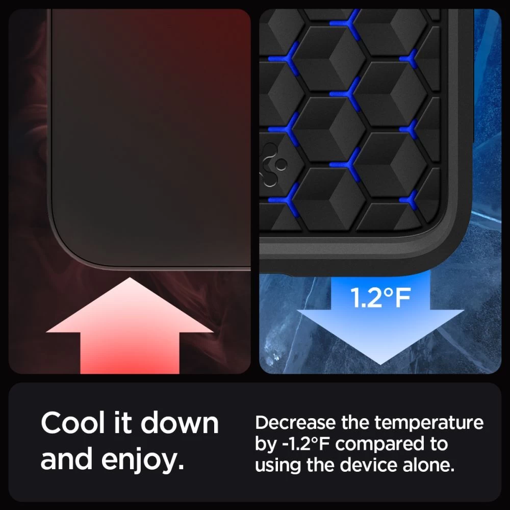 Apple iPhone 15 Pro Max case blue SPIGEN CRYO ARMOR