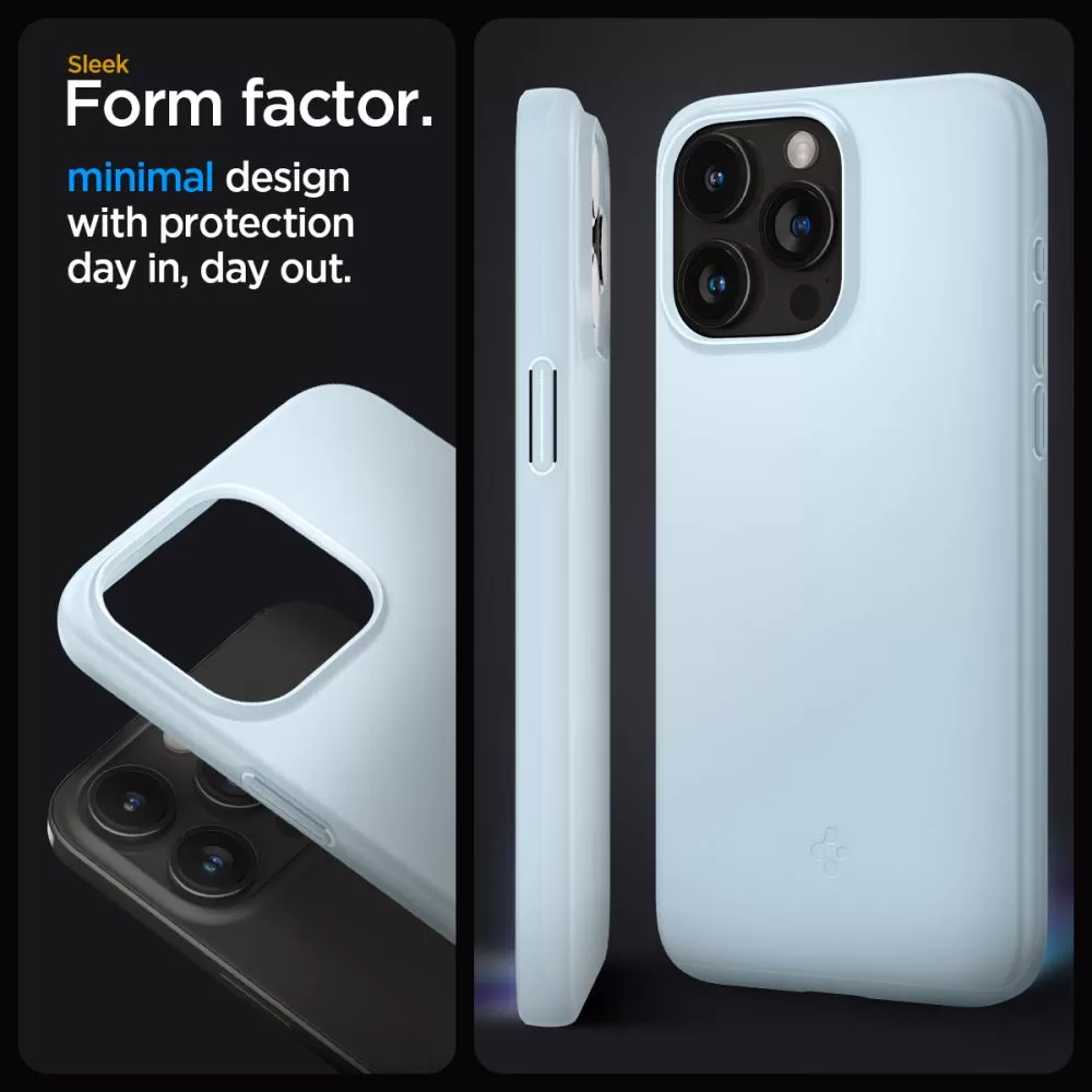 Apple iPhone 15 Pro Max case blue SPIGEN THIN FIT