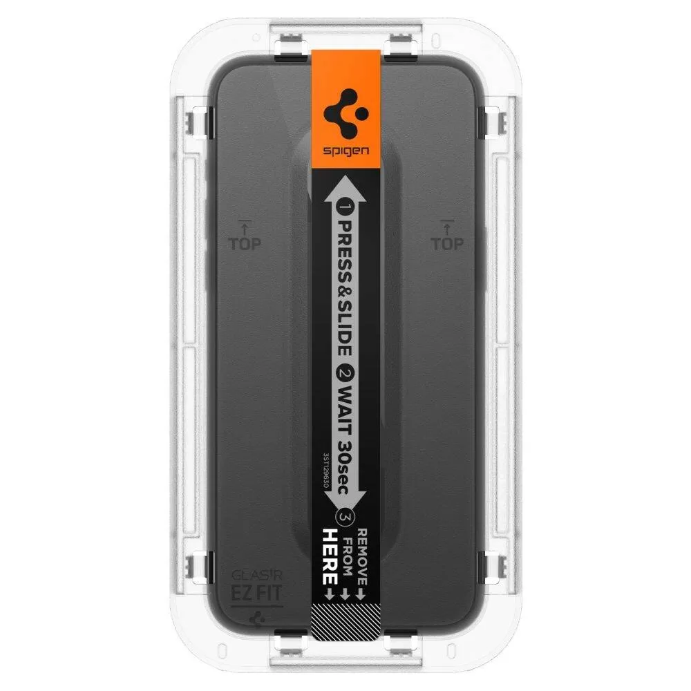 Apple iPhone 15 Pro Max skärmskydd SPIGEN GLAS.TR ”EZ FIT” FC 2-PACK