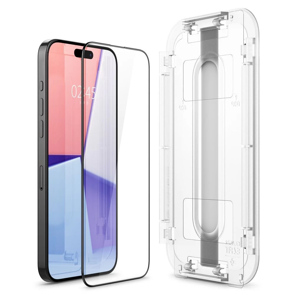 Apple iPhone 15 Pro Max skärmskydd SPIGEN GLAS.TR ”EZ FIT” FC