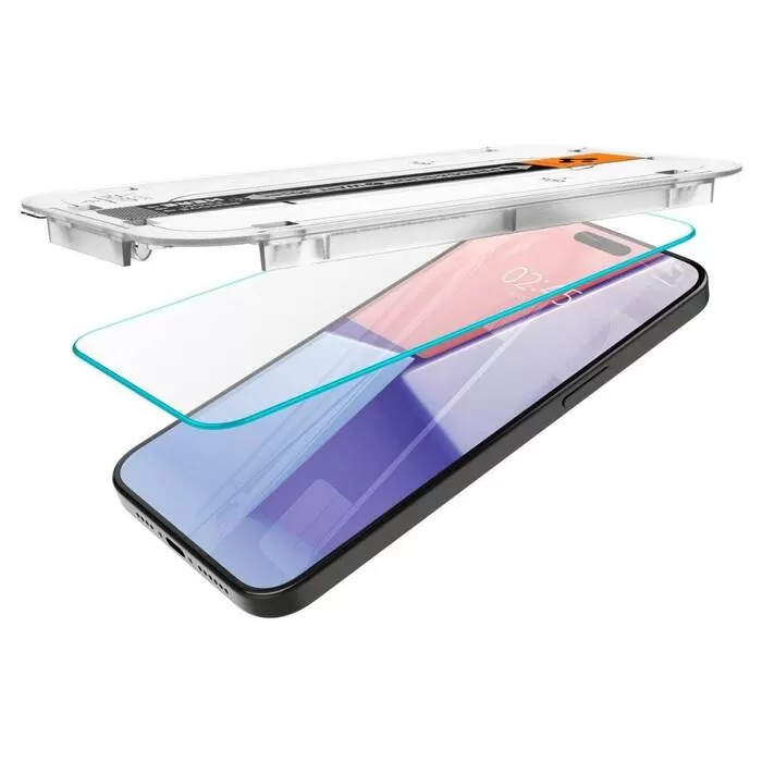 Apple iPhone 15 Pro Max skärmskydd SPIGEN GLAS.TR ”EZ FIT”