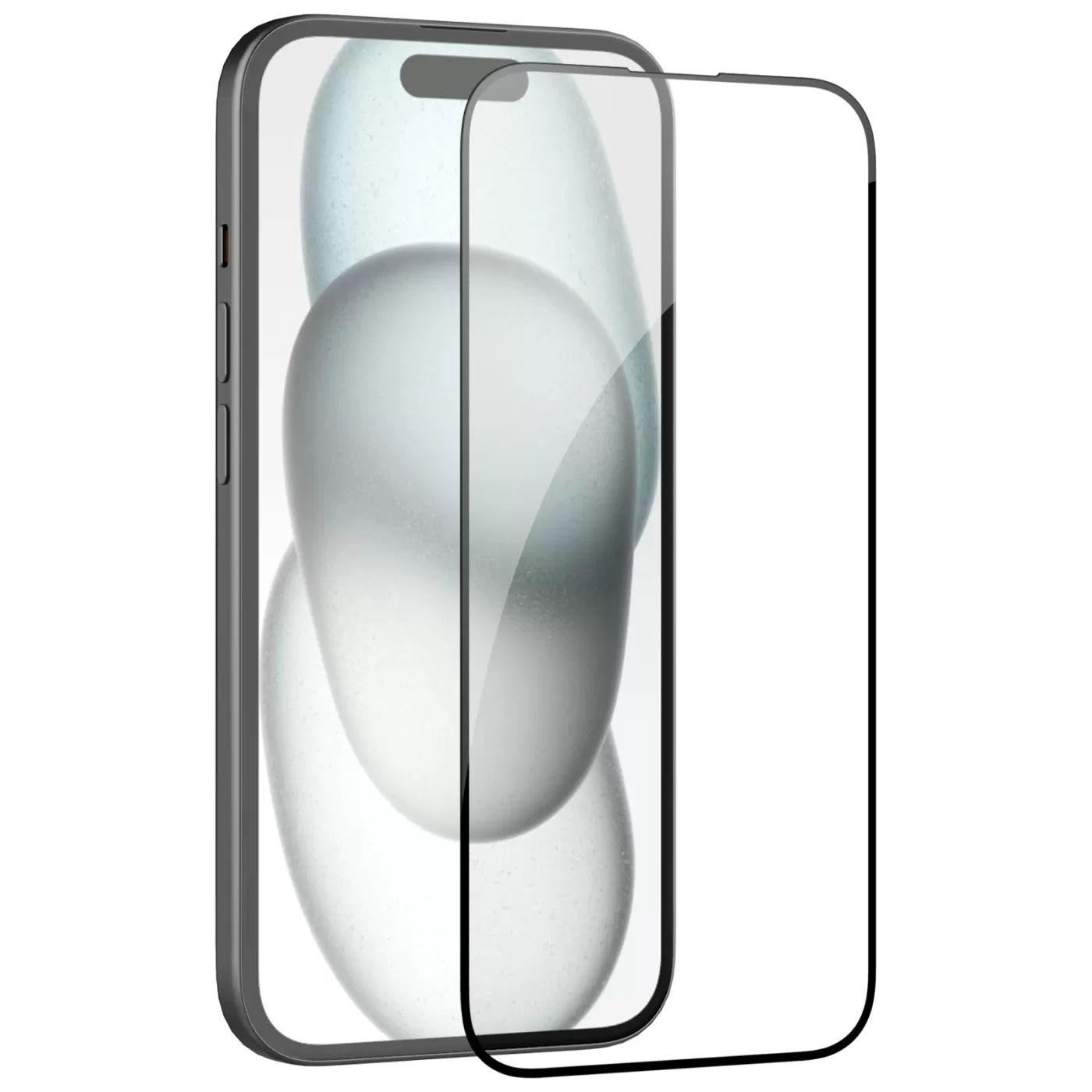 Apple iPhone 15 Pro Max skärmskydd svart NILLKIN EZ SET (10PCS)